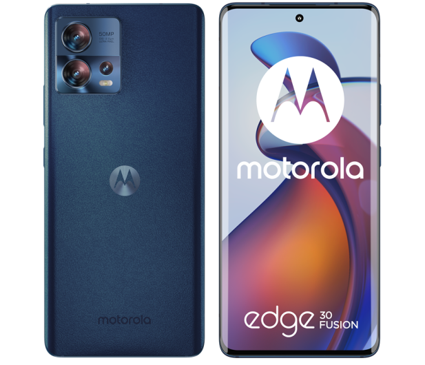 Motorola edge 30 fusion 5G 8/128GB Neptune Blue – Vegan Leather 144Hz - 1069289 - zdjęcie